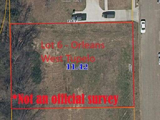 0.4 Acres of Residential Land for Sale in Tupelo, Mississippi