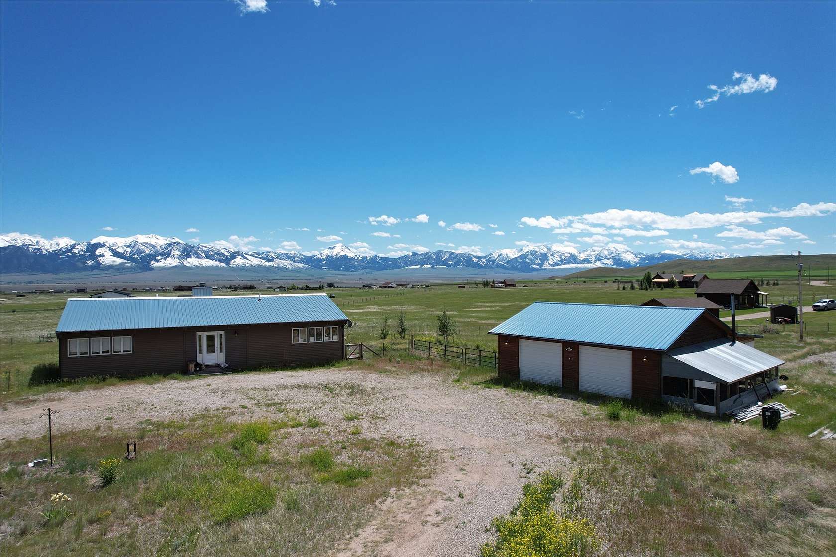 6.1 Acres of Residential Land with Home for Sale in Ennis, Montana