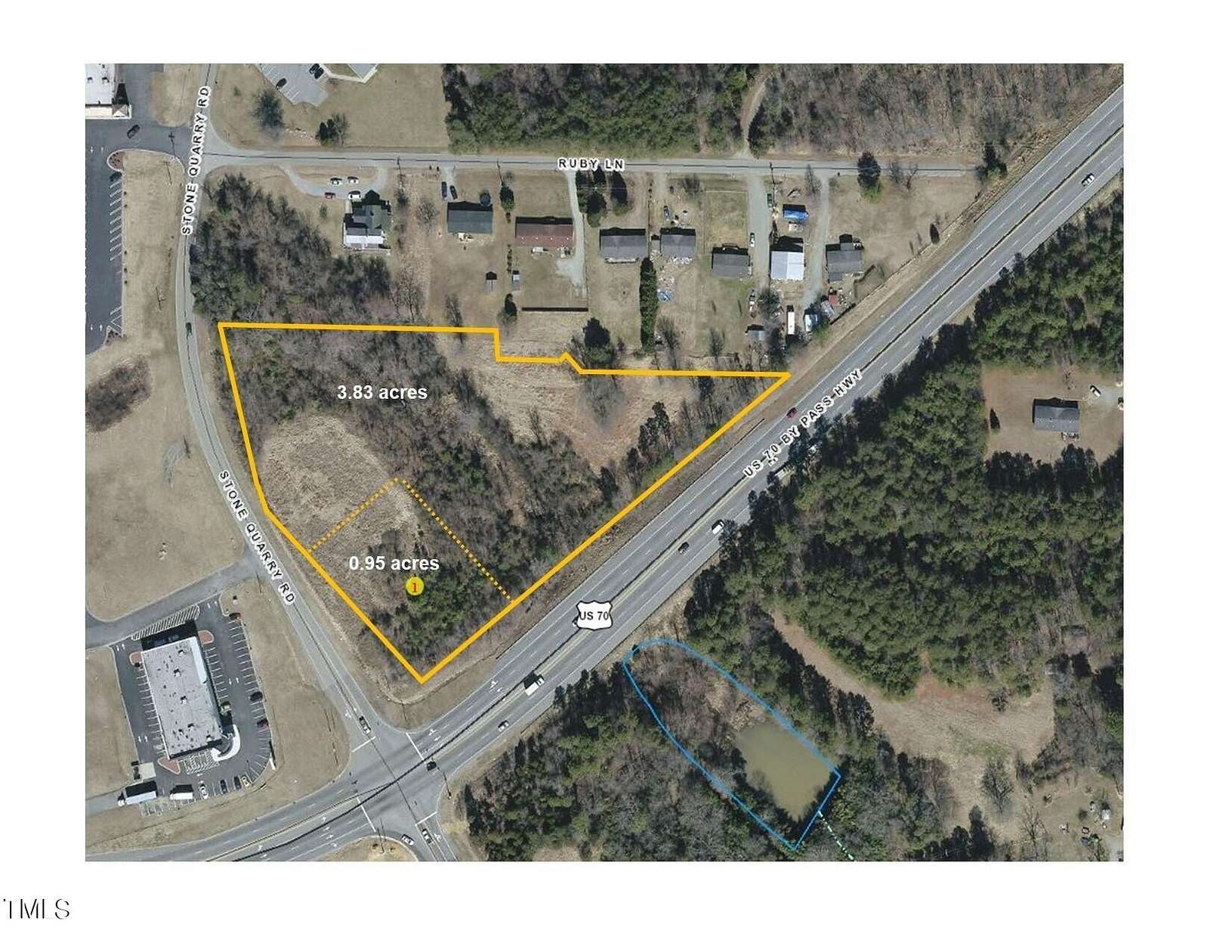 4.78 Acres of Commercial Land for Sale in Haw River, North Carolina