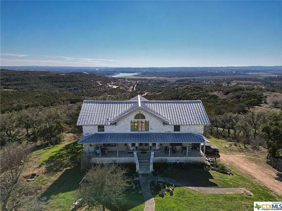 63.2 Acres of Agricultural Land with Home for Sale in Marble Falls, Texas