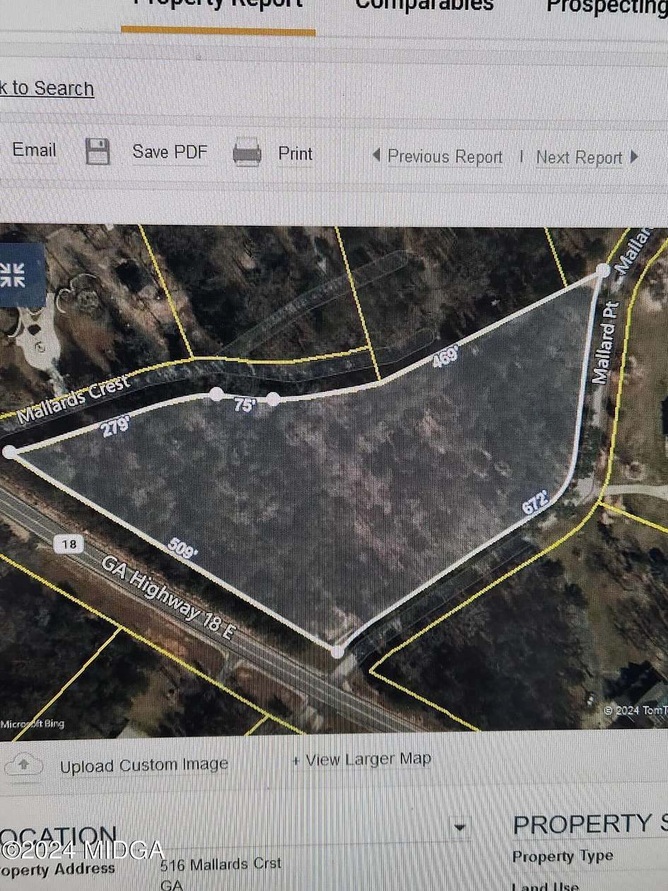 4 Acres of Residential Land for Sale in Gray, Georgia