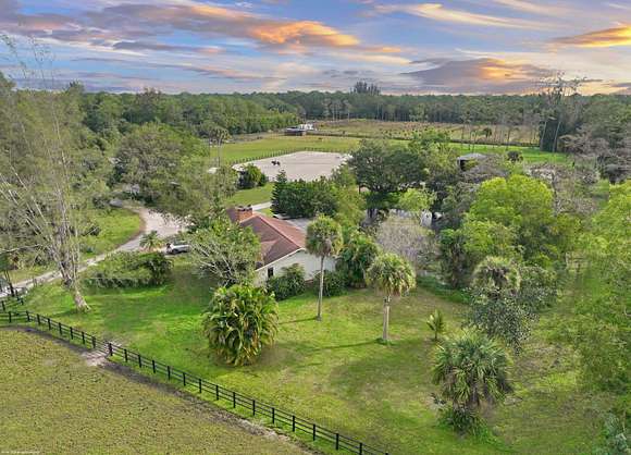 11 Acres of Land with Home for Sale in Loxahatchee Groves, Florida