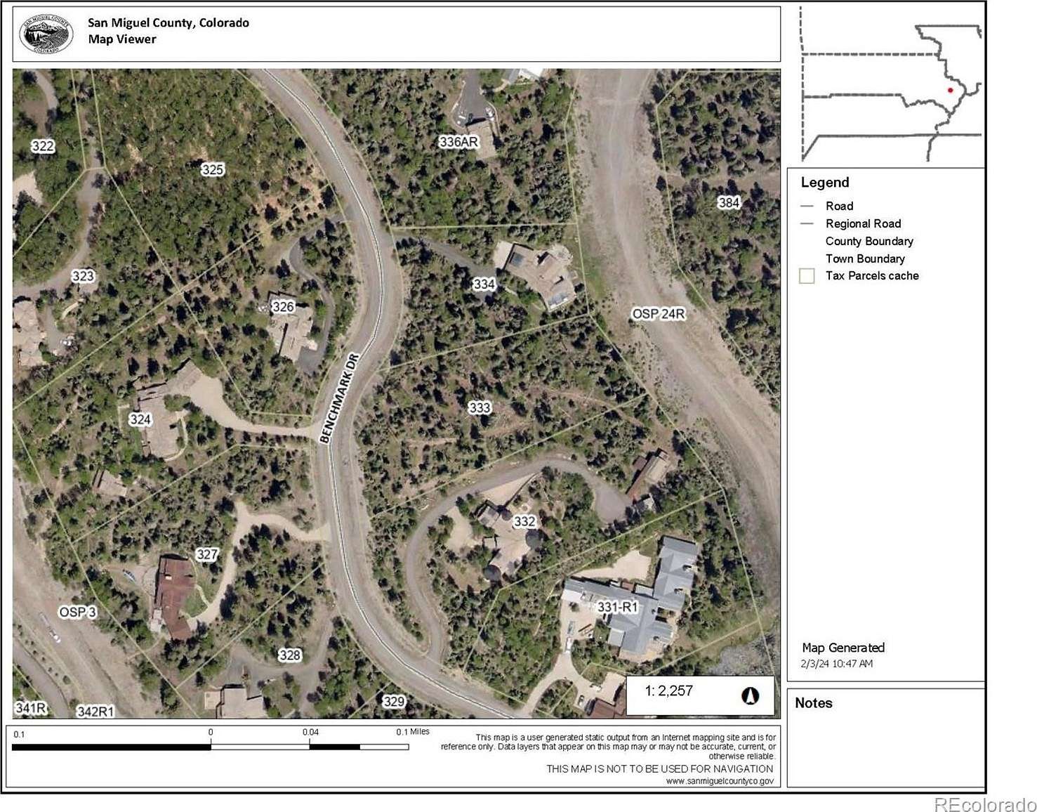 1.7 Acres of Land for Sale in Mountain Village, Colorado