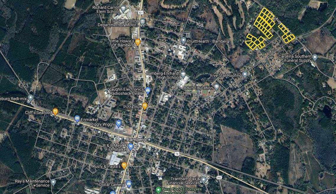 25.81 Acres of Mixed-Use Land for Sale in Bamberg, South Carolina