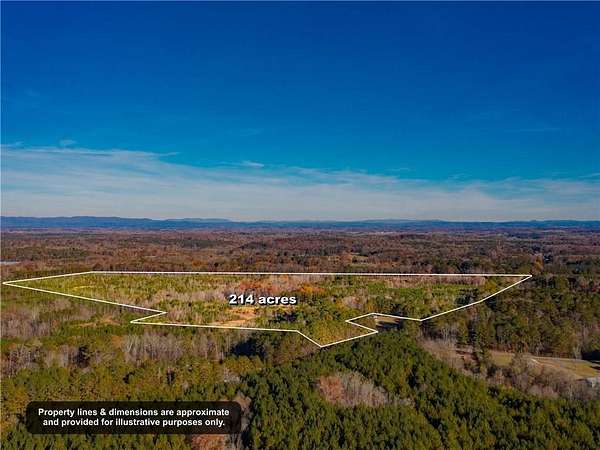 214 Acres of Recreational Land for Sale in Sugar Valley, Georgia