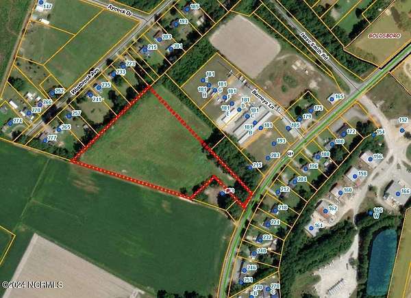 6 Acres of Mixed-Use Land for Sale in Goldsboro, North Carolina