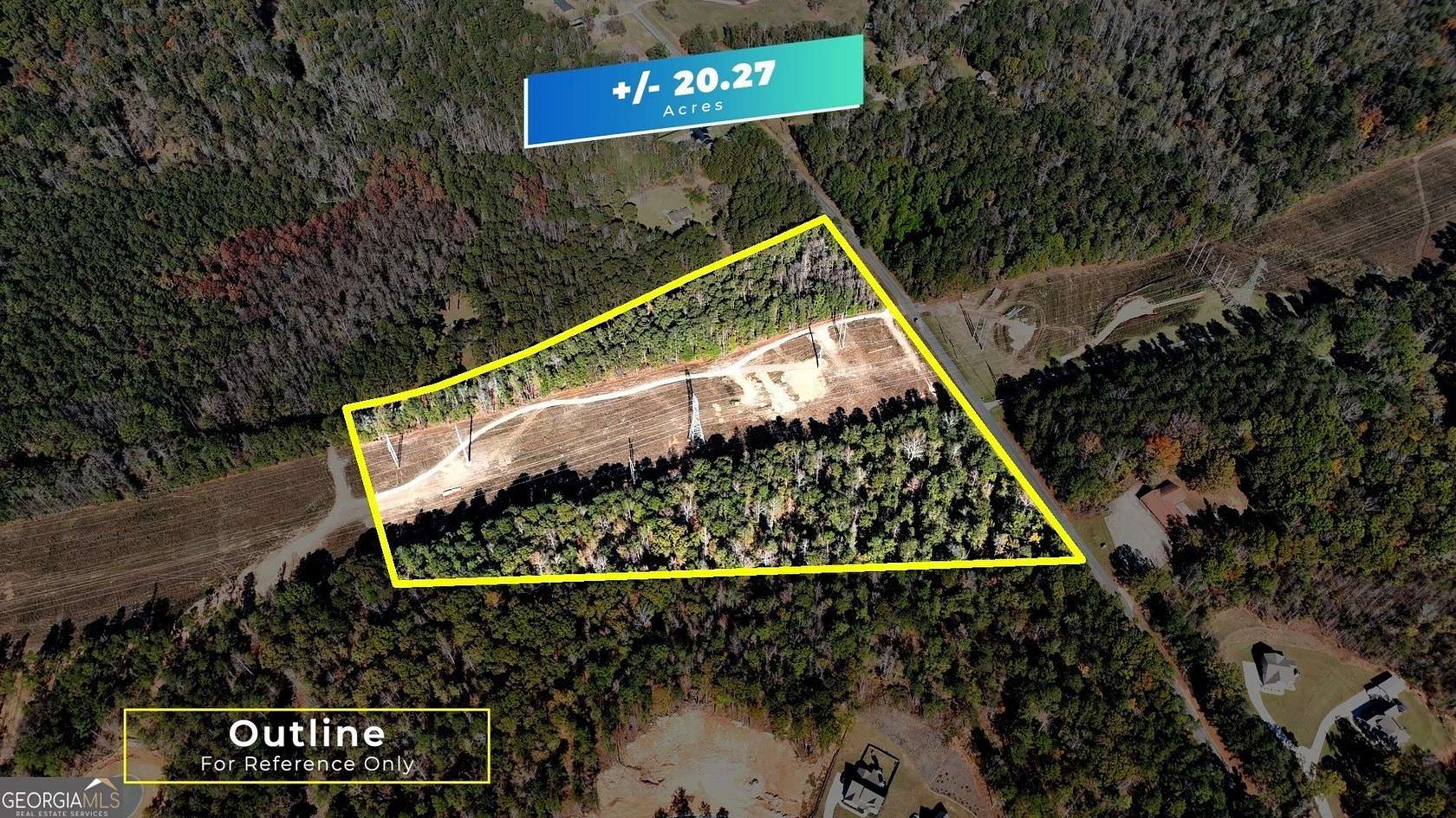 20.27 Acres of Land for Sale in Newnan, Georgia