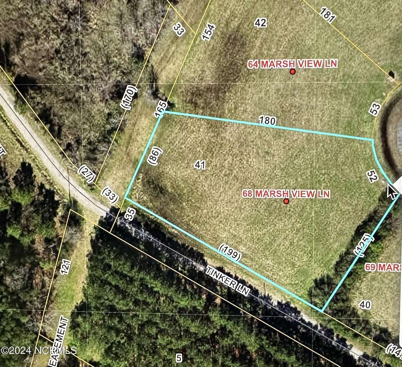 0.57 Acres of Residential Land for Sale in Belhaven, North Carolina