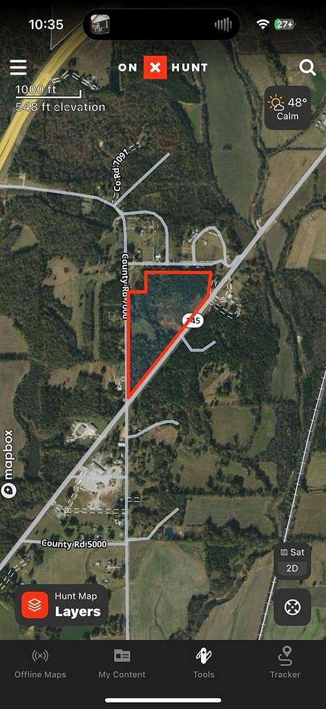 28.6 Acres of Land for Sale in Booneville, Mississippi