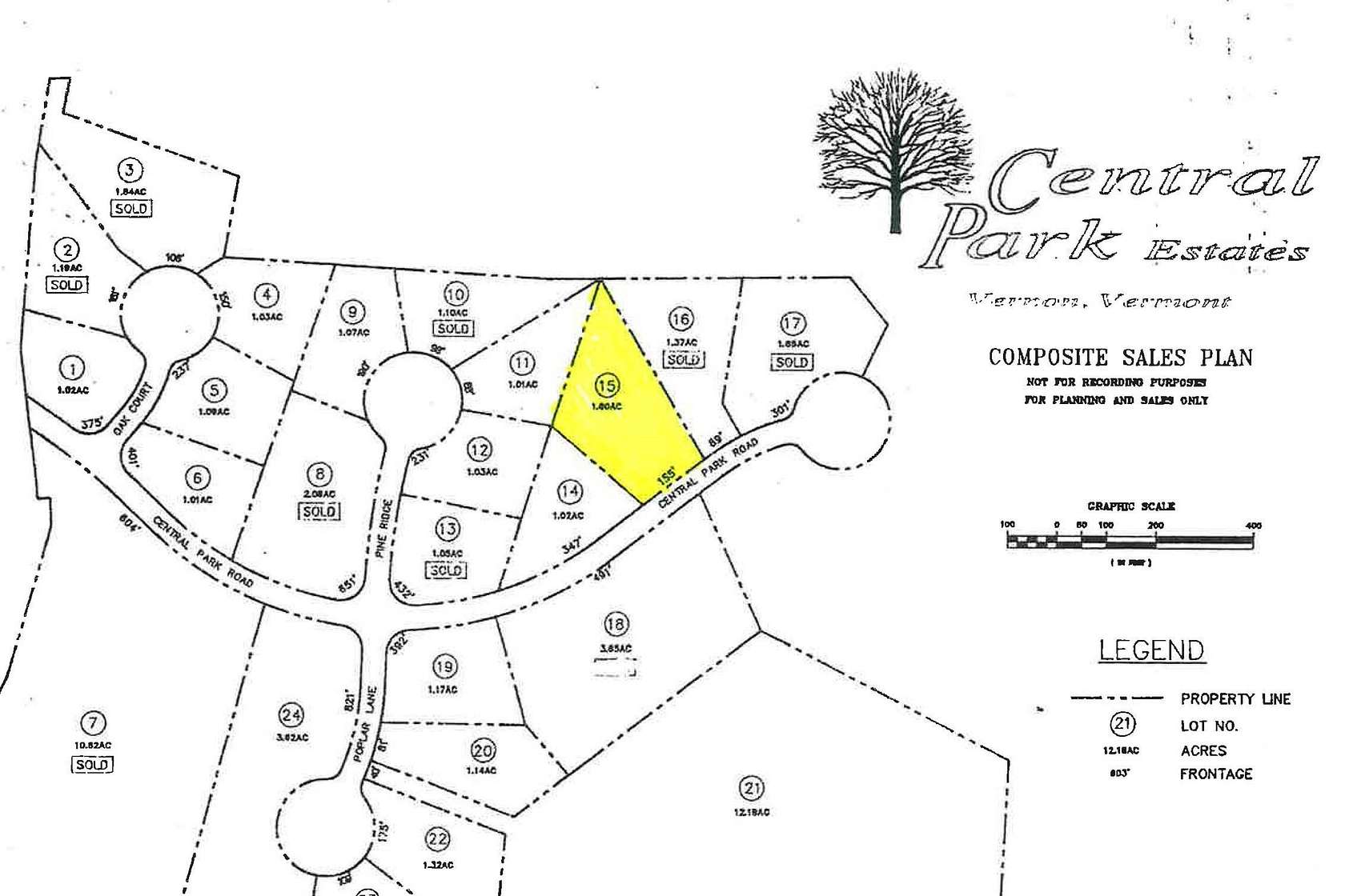 1.6 Acres of Residential Land for Sale in Vernon, Vermont