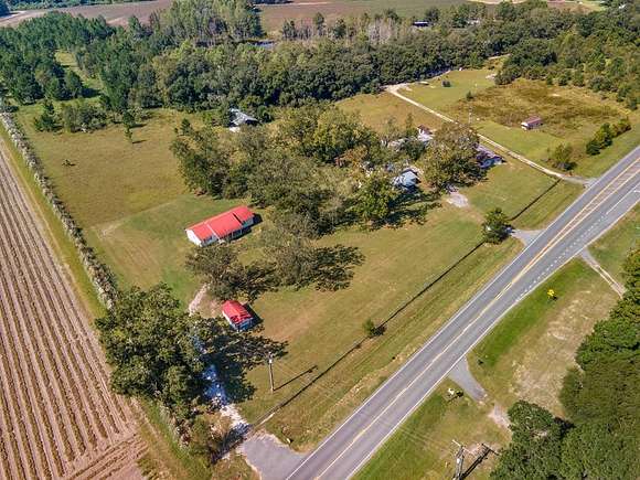 16.6 Acres of Land with Home for Sale in Baxley, Georgia