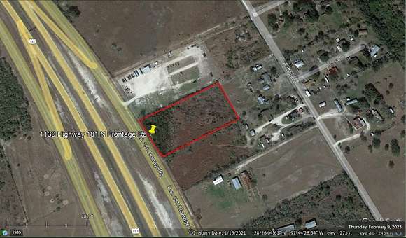 3.5 Acres of Commercial Land for Sale in Beeville, Texas