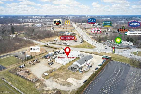 3.1 Acres of Improved Commercial Land for Sale in Stow, Ohio