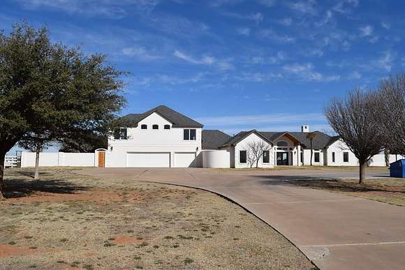 10 Acres of Residential Land with Home for Sale in Midland, Texas