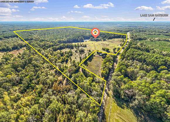 205 Acres of Agricultural Land for Sale in Bronson, Texas