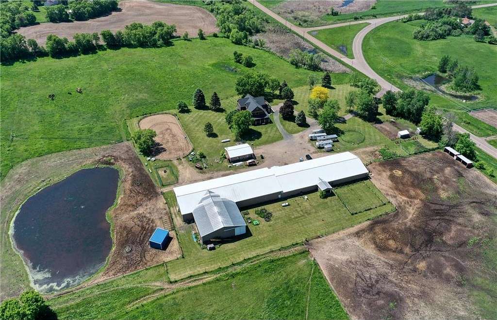 59.1 Acres of Agricultural Land with Home for Sale in Hugo, Minnesota