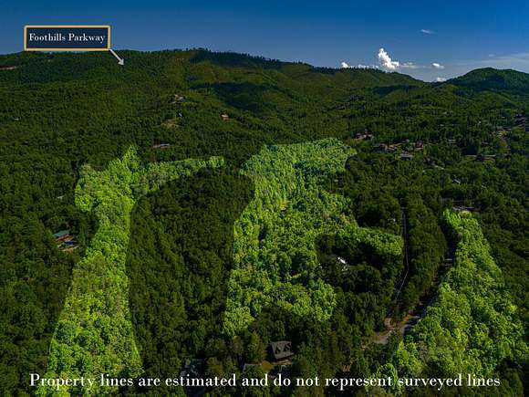 33.55 Acres of Agricultural Land for Sale in Gatlinburg, Tennessee