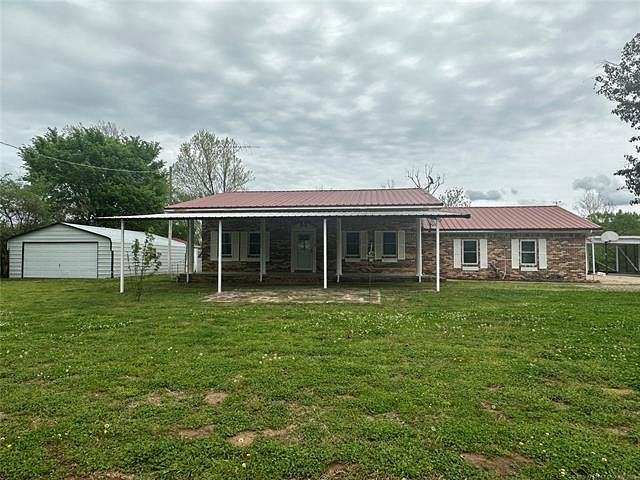 3.9 Acres of Residential Land with Home for Sale in Eufaula, Oklahoma