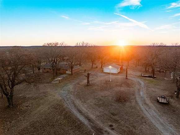 60 Acres of Land with Home for Sale in Chelsea, Oklahoma