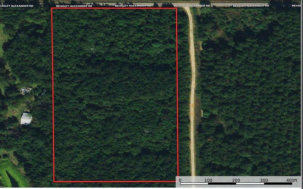 8.2 Acres of Residential Land for Sale in Carriere, Mississippi