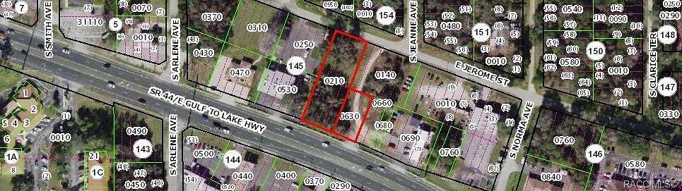 0.97 Acres of Commercial Land for Sale in Inverness, Florida