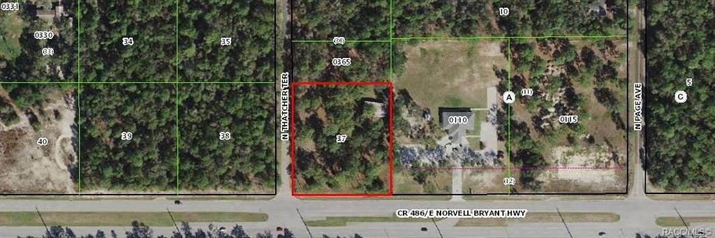 2.4 Acres of Commercial Land for Sale in Hernando, Florida