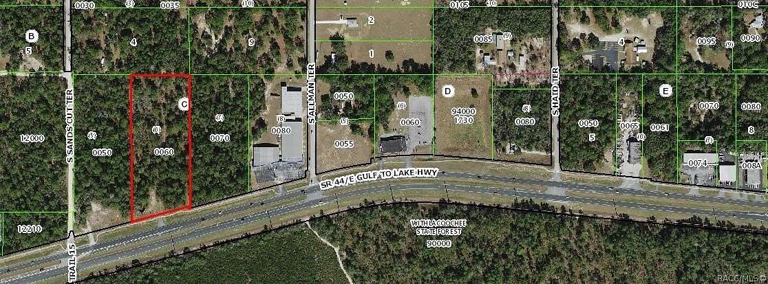5 Acres of Land for Sale in Lecanto, Florida