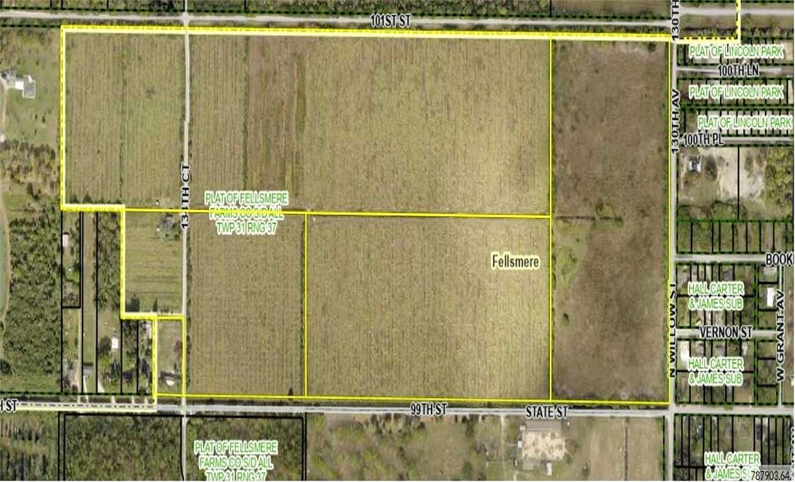 92.4 Acres of Agricultural Land for Sale in Fellsmere, Florida