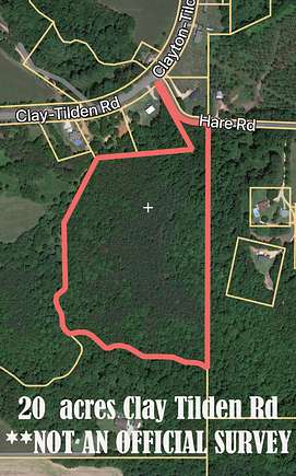 20 Acres of Recreational Land for Sale in Fulton, Mississippi