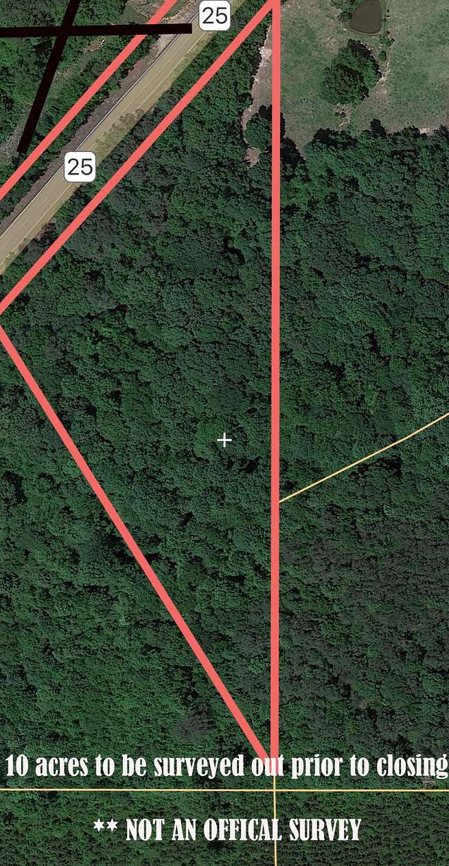 10 Acres of Recreational Land for Sale in Fulton, Mississippi