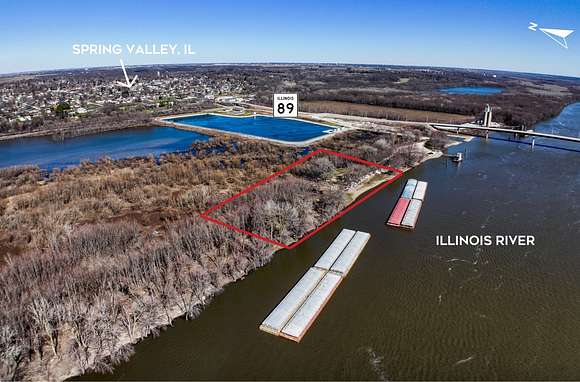 11.2 Acres of Commercial Land for Sale in Spring Valley, Illinois