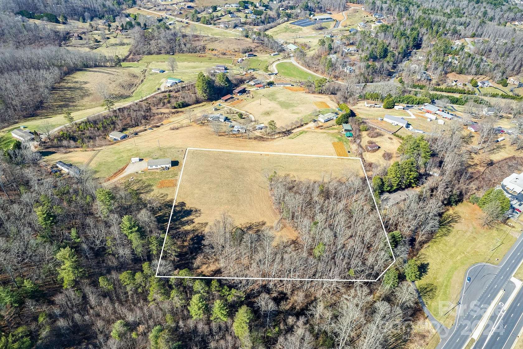 5.1 Acres of Residential Land for Sale in Leicester, North Carolina