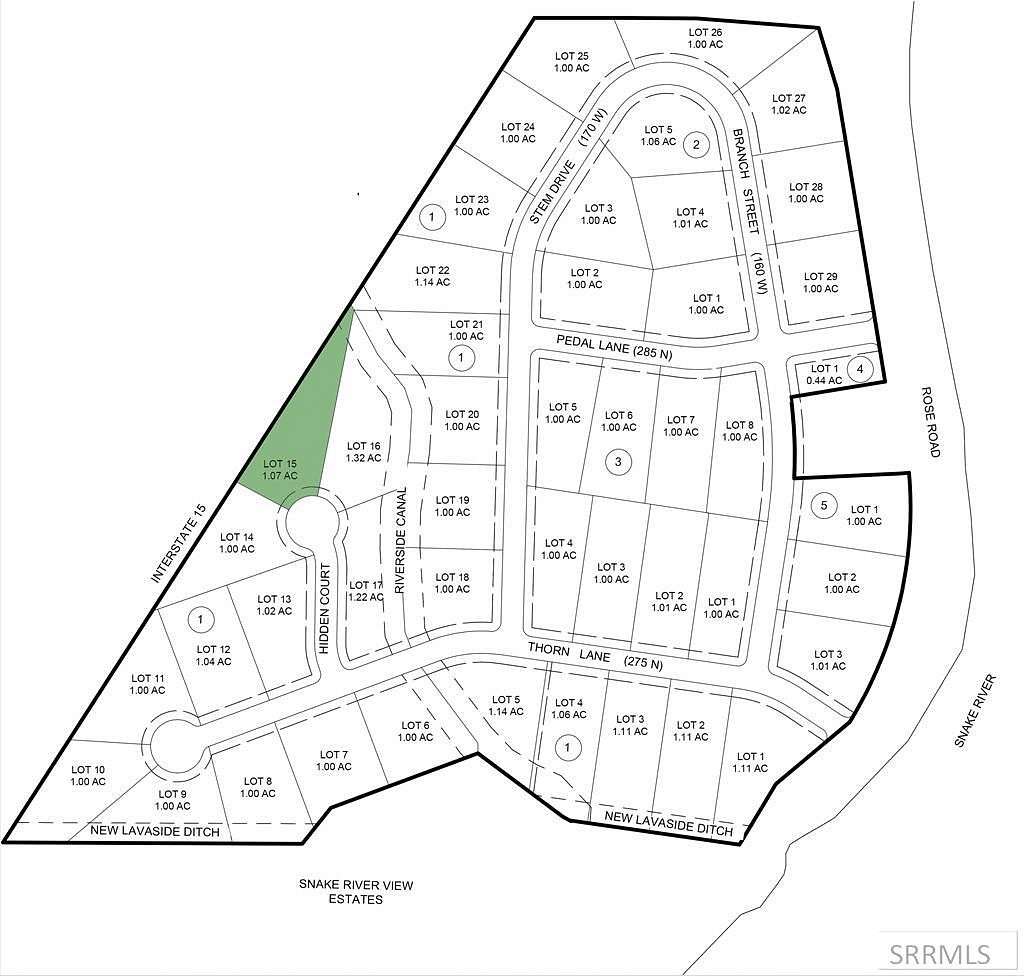 1.07 Acres of Land for Sale in Blackfoot, Idaho