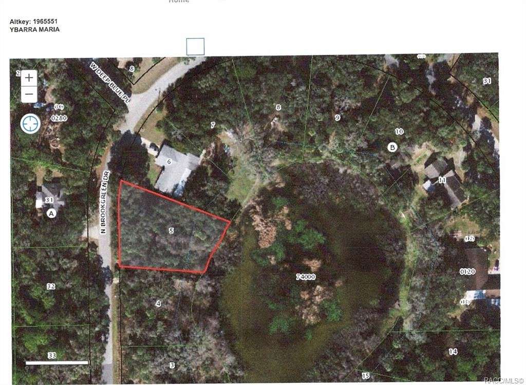 0.41 Acres of Residential Land for Sale in Crystal River, Florida