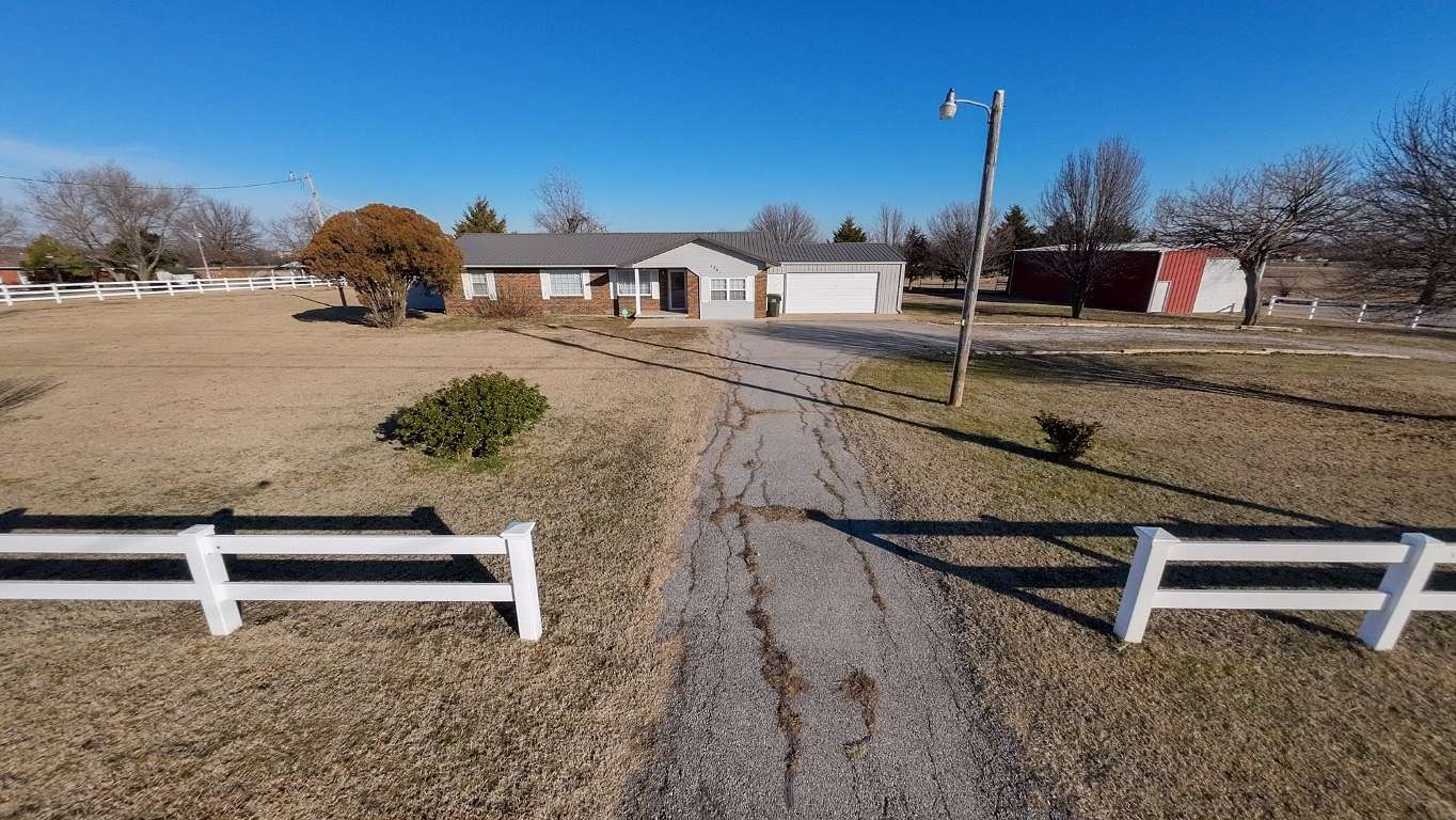 3 Acres of Residential Land with Home for Sale in Tecumseh, Oklahoma