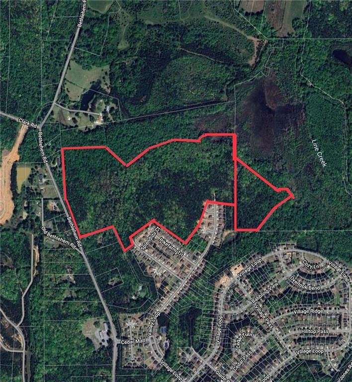 90.4 Acres of Agricultural Land for Sale in South Fulton, Georgia