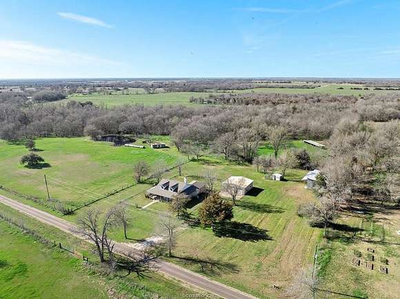 7.5 Acres of Residential Land with Home for Sale in Bremond, Texas