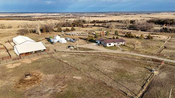 75.1 Acres of Recreational Land with Home for Sale in Westmoreland, Kansas