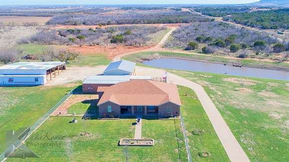 37.3 Acres of Land with Home for Sale in Abilene, Texas