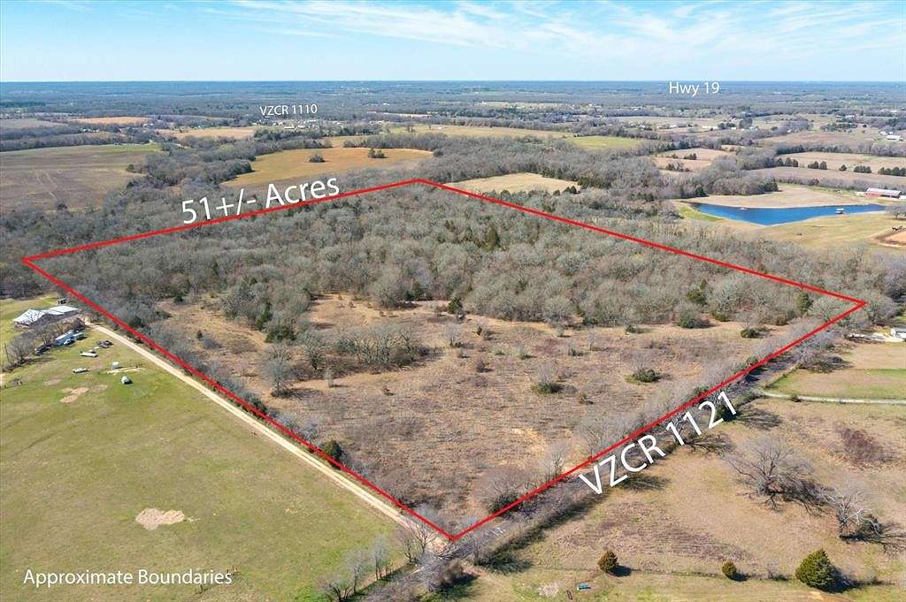 51.7 Acres of Land for Sale in Grand Saline, Texas