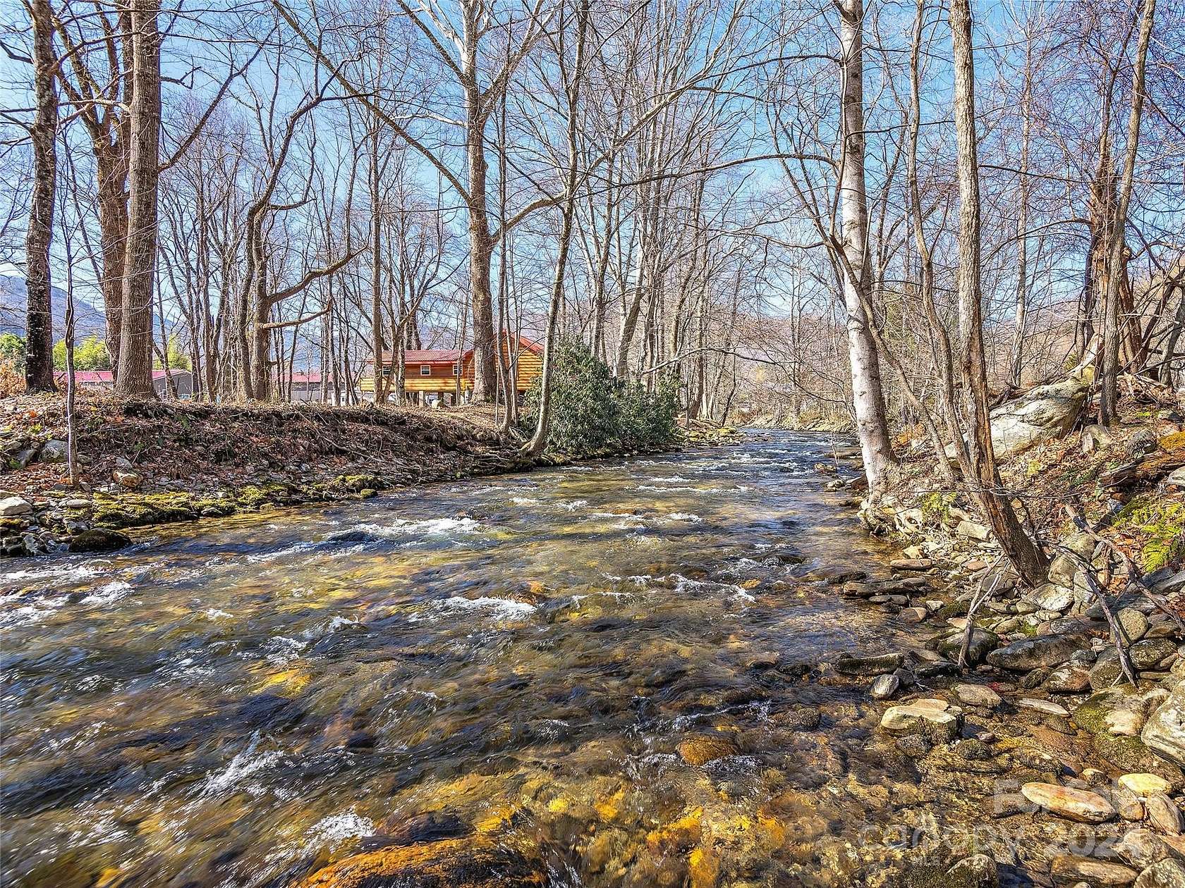 6.89 Acres of Land with Home for Sale in Maggie Valley, North Carolina