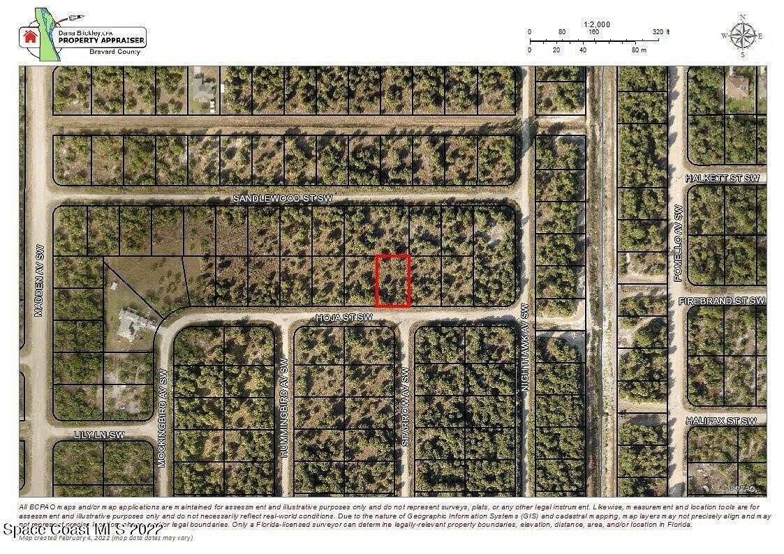 0.23 Acres of Residential Land for Sale in Palm Bay, Florida