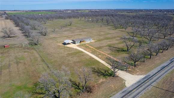 10 Acres of Residential Land with Home for Sale in Gorman, Texas