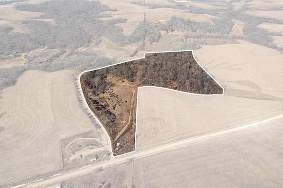 35 Acres of Agricultural Land for Sale in Spragueville, Iowa