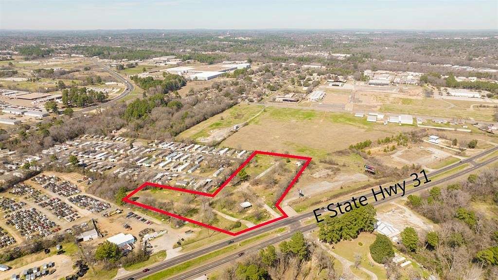 5.1 Acres of Commercial Land for Sale in Longview, Texas