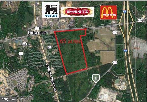 61.9 Acres of Land for Sale in Ruther Glen, Virginia