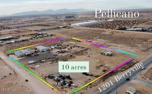 10 Acres of Improved Commercial Land for Sale in El Paso, Texas