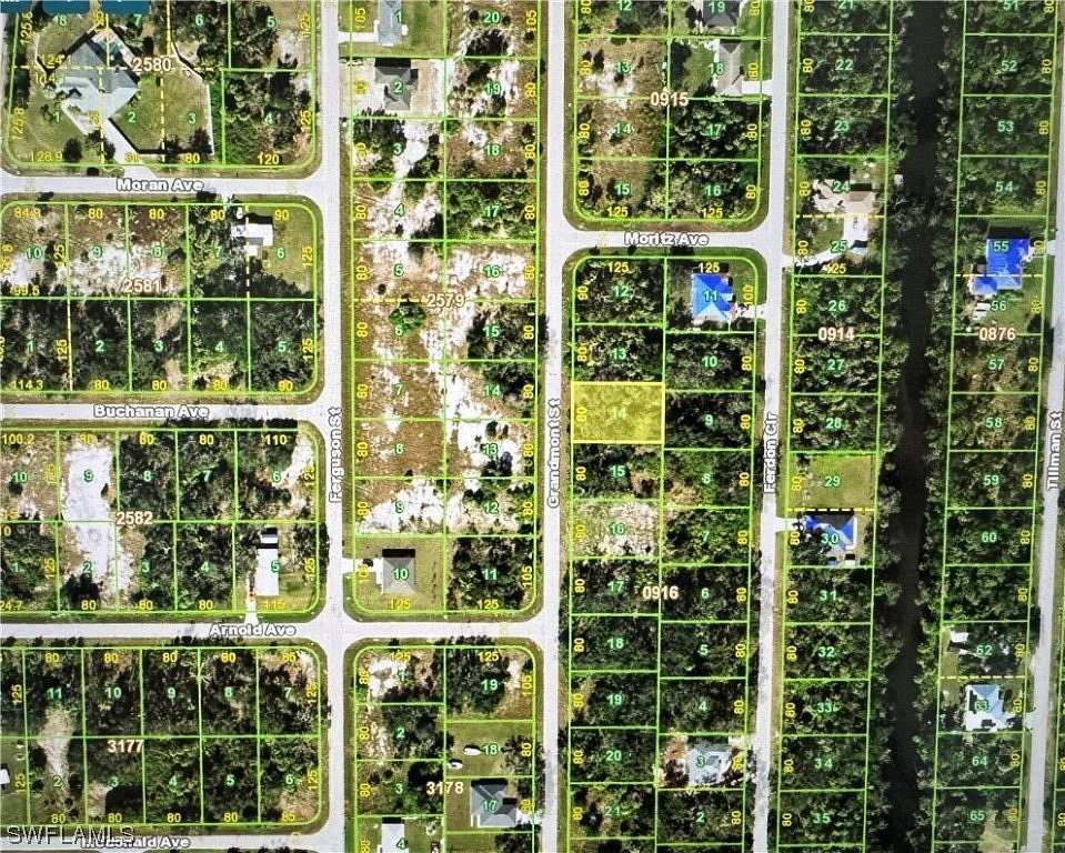0.22 Acres of Residential Land for Auction in Port Charlotte, Florida