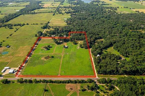 18 Acres of Land with Home for Sale in Lone Oak, Texas