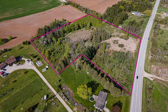 6.9 Acres of Residential Land for Sale in Plymouth, Wisconsin